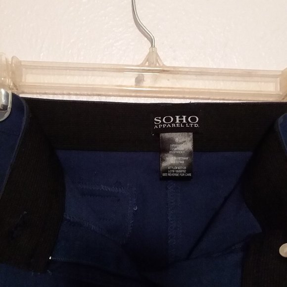 Womens Navy Blue Slacks - Picture 5 of 5